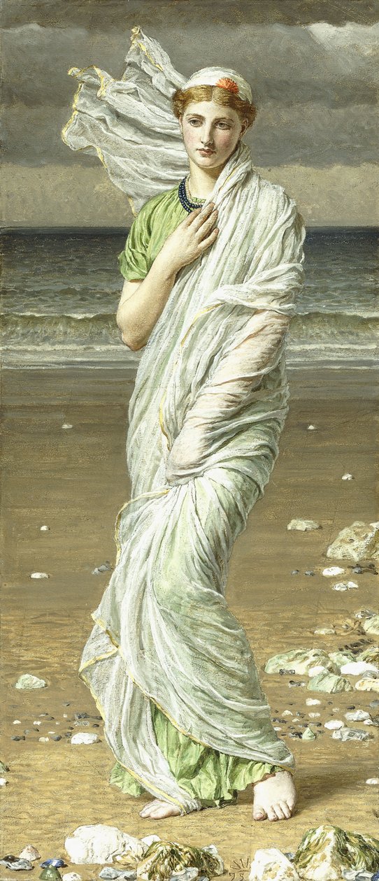 Deniz Kabukları, 1875 by Albert Joseph Moore