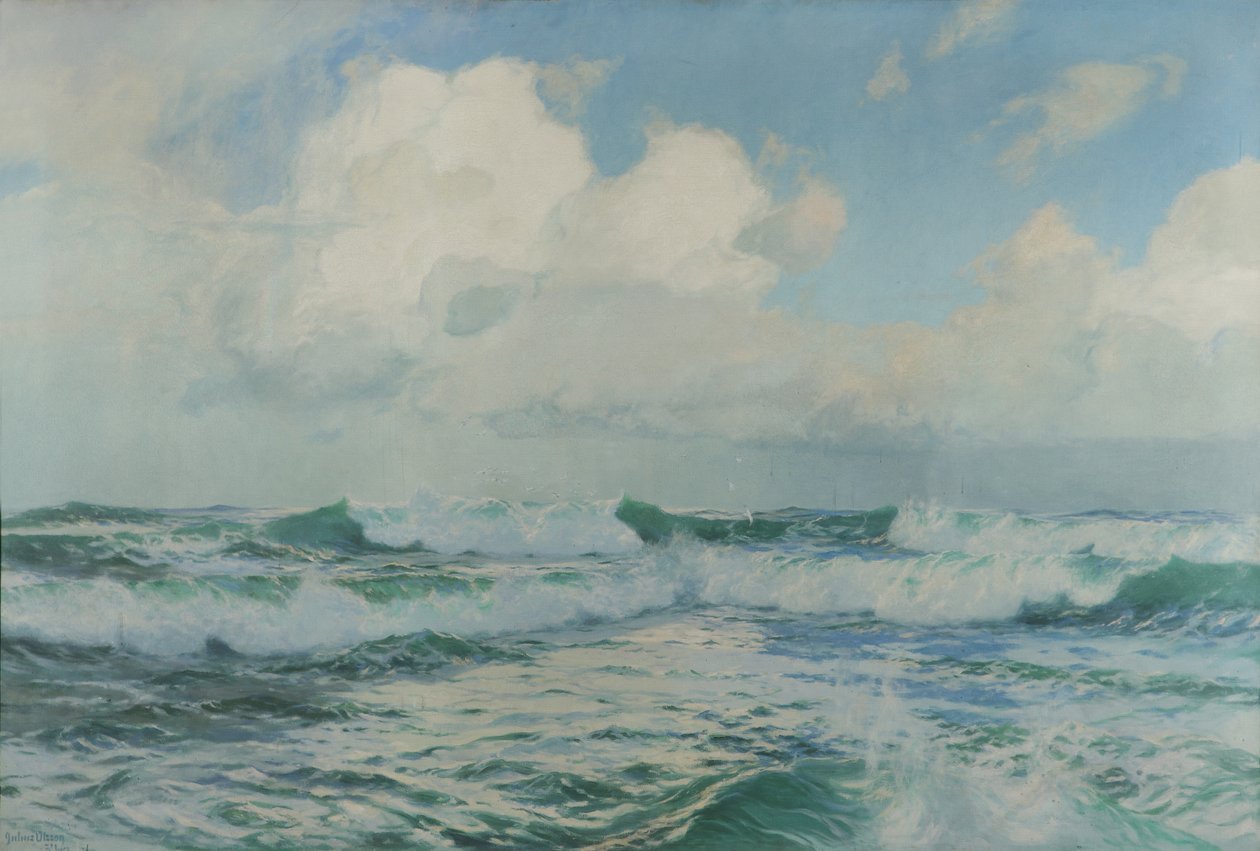 Bir Deniz Şarkısı by Albert Julius Olsson