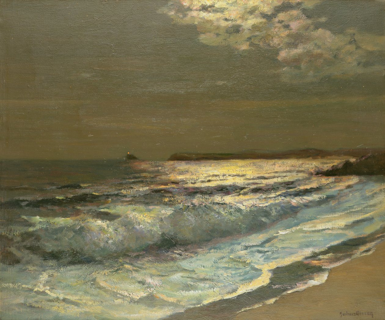 Mehtaplı Breaking Wave by Albert Julius Olsson