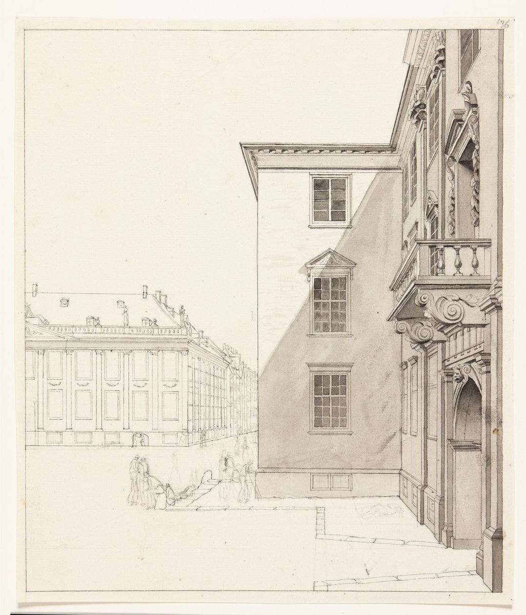 Kongens Nytorv. Charlottenborg ve Thott