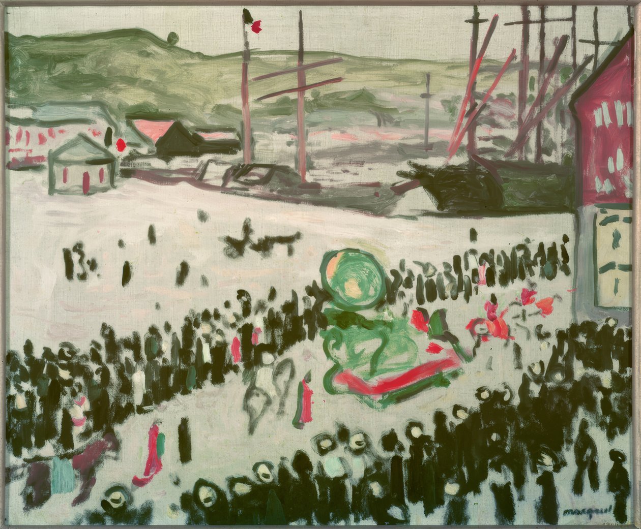 Sahilde karnaval by Albert Marquet