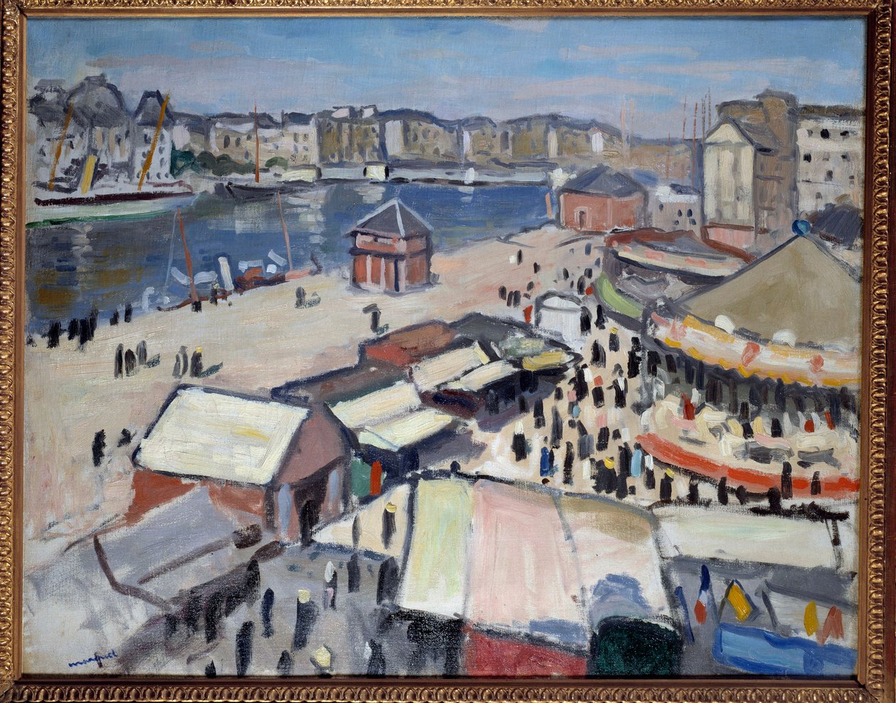 Le Havre'de Karnaval by Albert Marquet