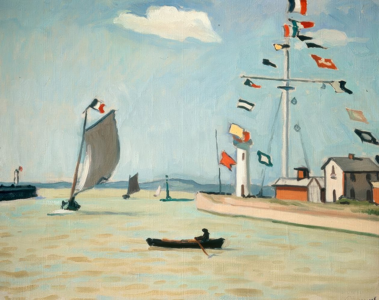 Honfleur limanı by Albert Marquet