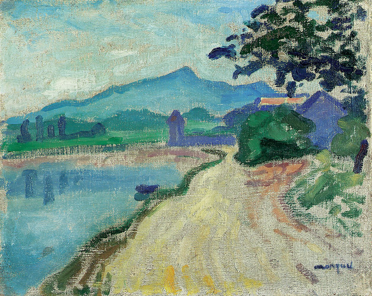 Saint-Jean-de-Luz'un Çevresi, Sabah (tuval üzerine yağlıboya) by Albert Marquet