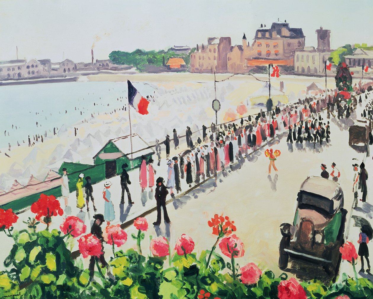 Les Sables d'Olonne'da Festival by Albert Marquet