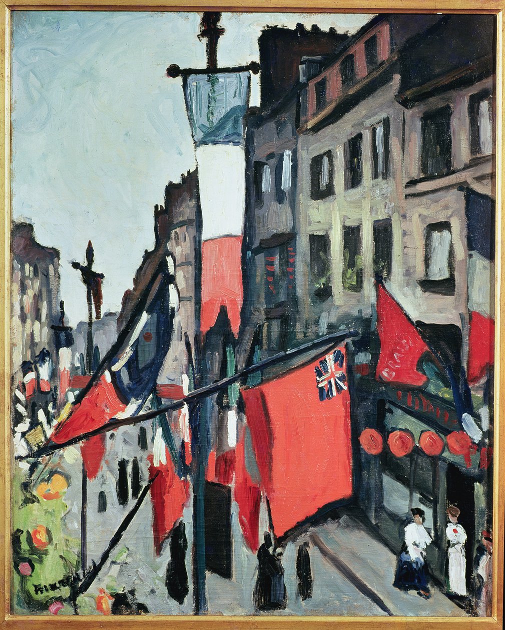 14 Temmuz'da Le Havre'da by Albert Marquet