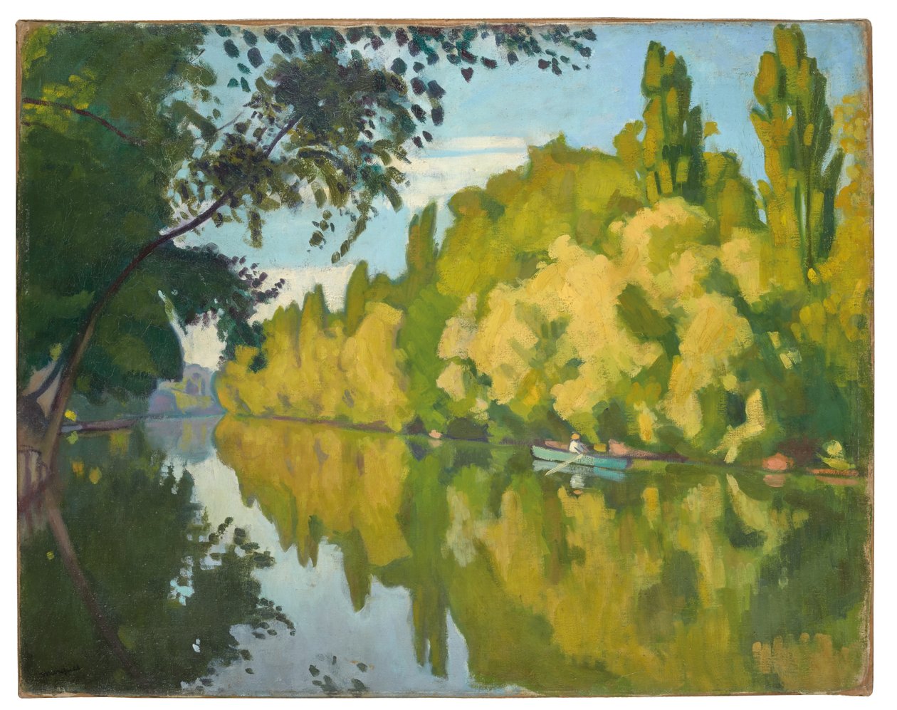 La Varenne Sainte-Hilaire, tekne by Albert Marquet