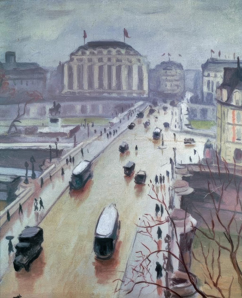 yeni köprü by Albert Marquet