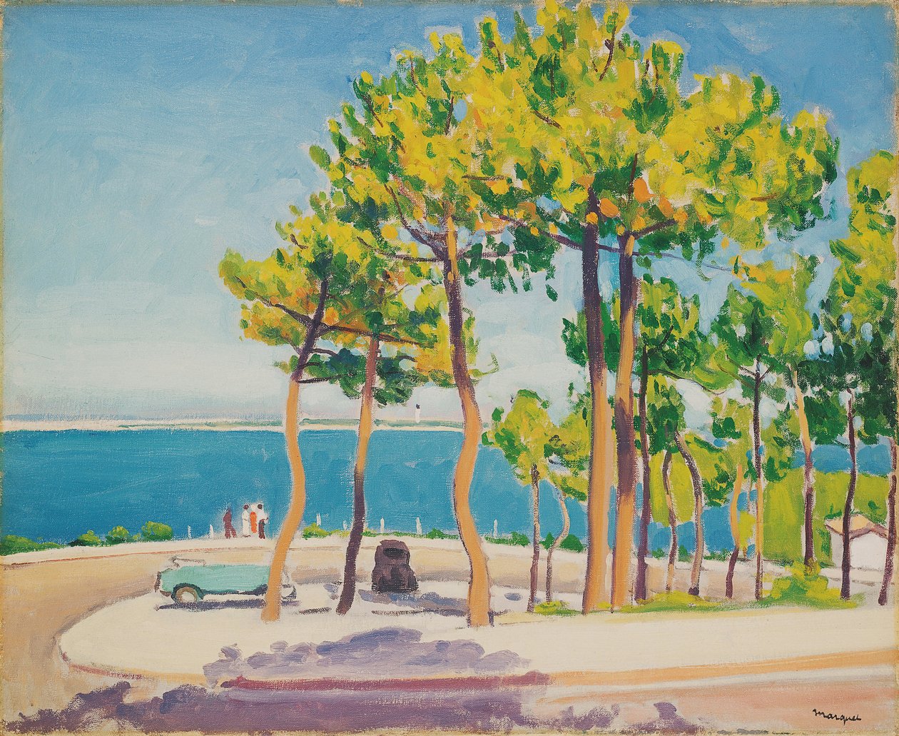 Le Pyla, döner kavşak by Albert Marquet