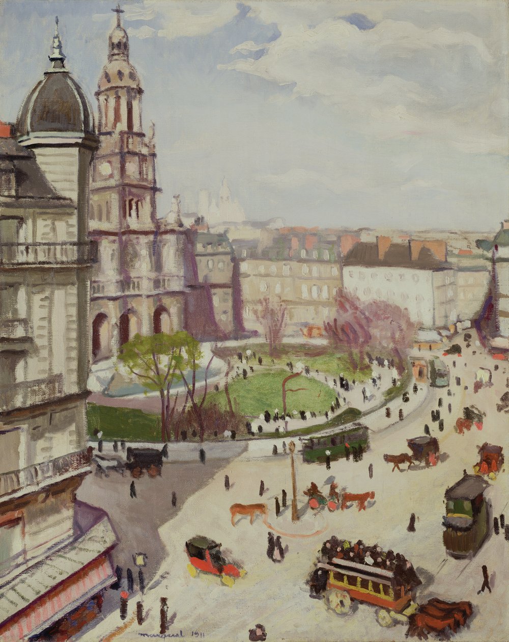 Trinity Meydanı, Güneş ışığı by Albert Marquet