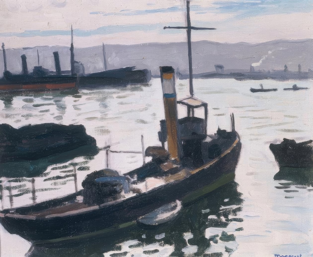 Cezayir limanı by Albert Marquet