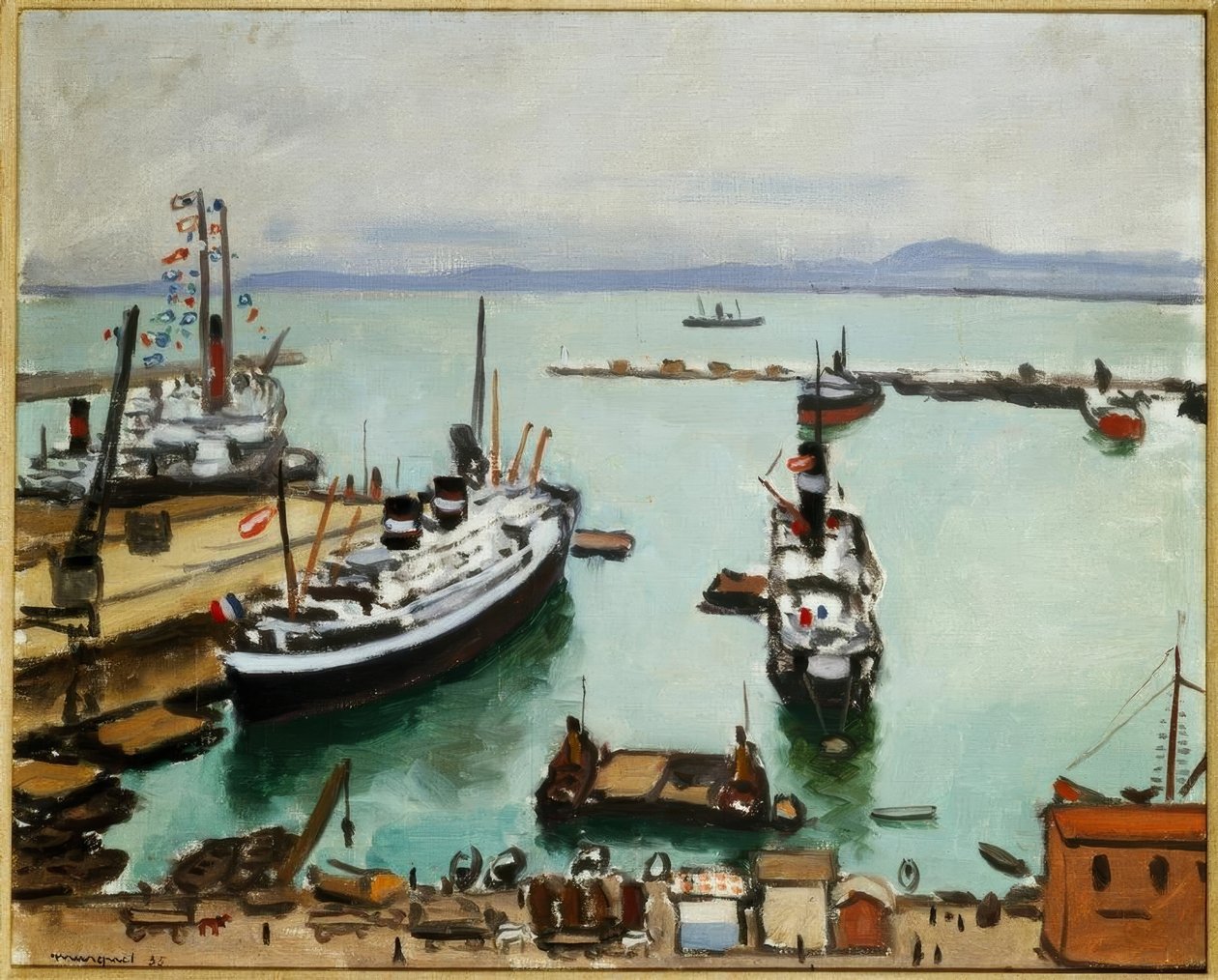 Cezayir limanı by Albert Marquet