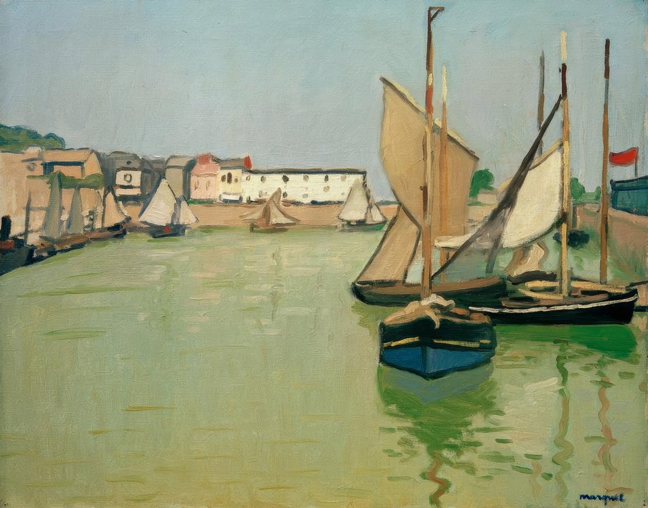 Honfleur limanı by Albert Marquet