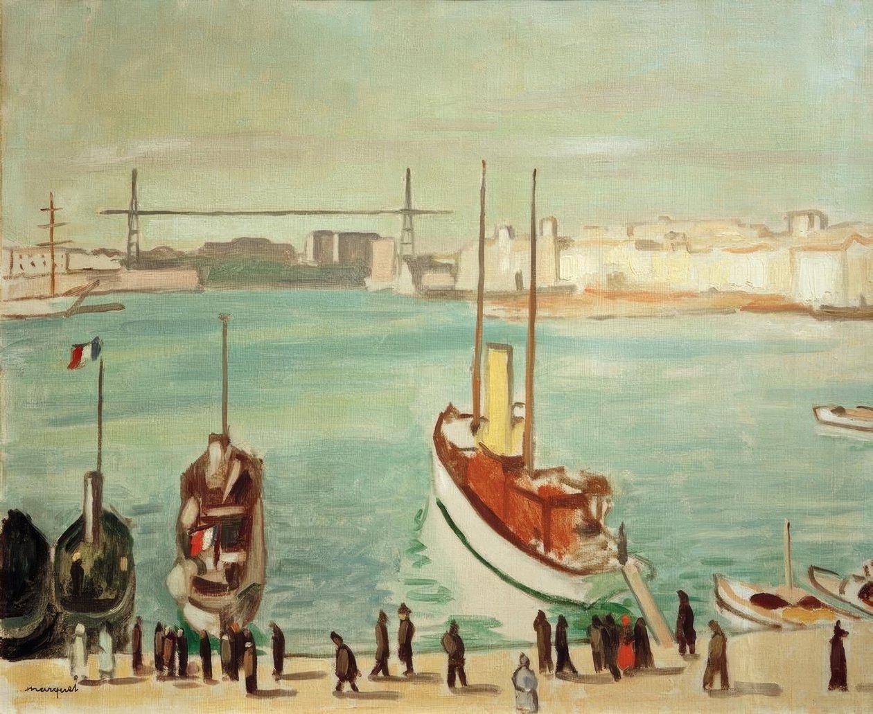 Marsilya limanı by Albert Marquet