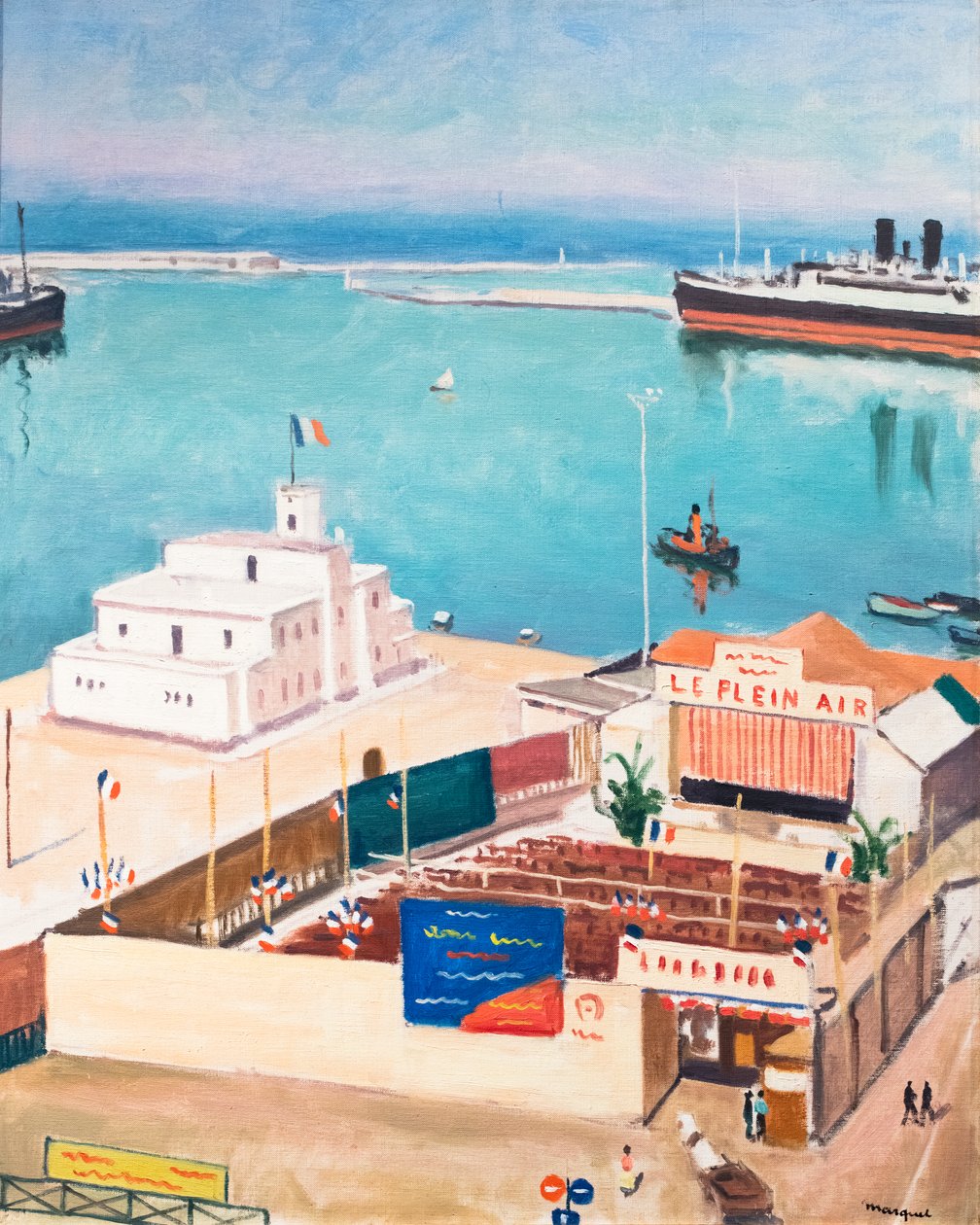 Açık hava tiyatrosu, Cezayir by Albert Marquet