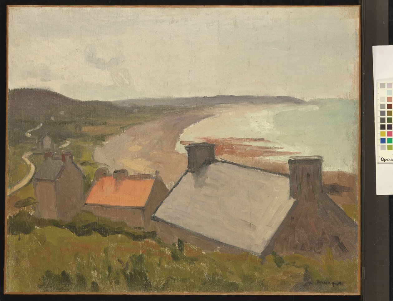 Üç çatı, La Percaillerie by Albert Marquet