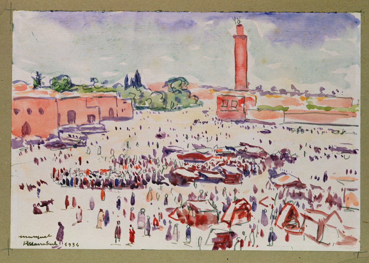 Marakeş by Albert Marquet