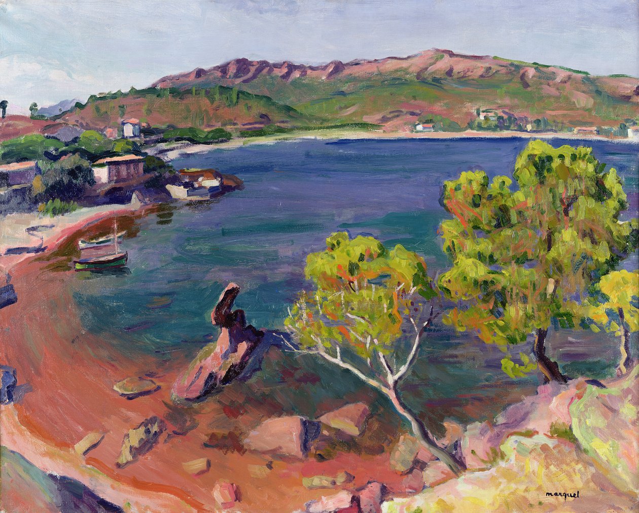 Midi Manzara (tuval üzerine yağlıboya) by Albert Marquet