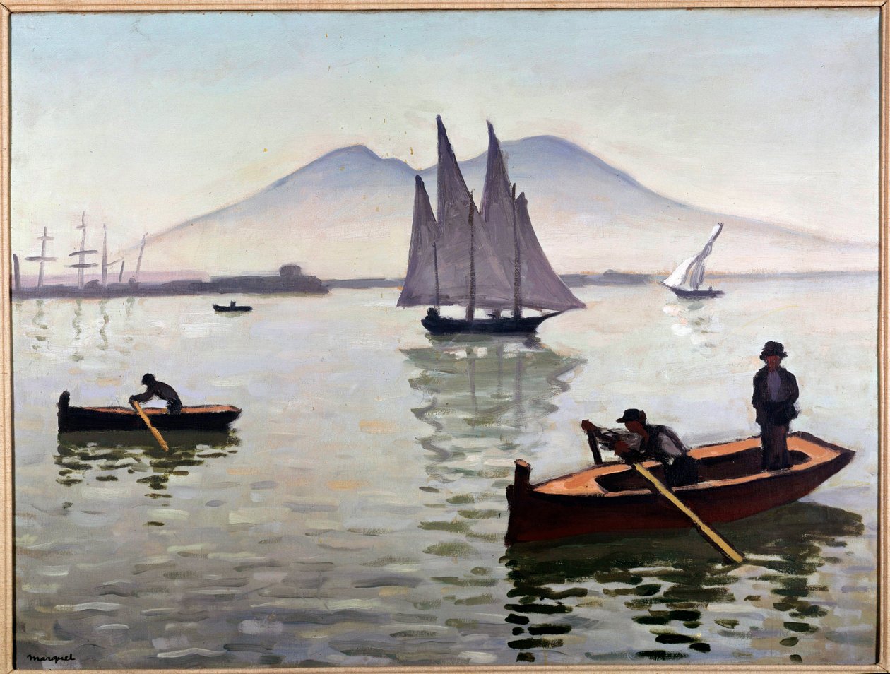Napoli, Yelkenli by Albert Marquet