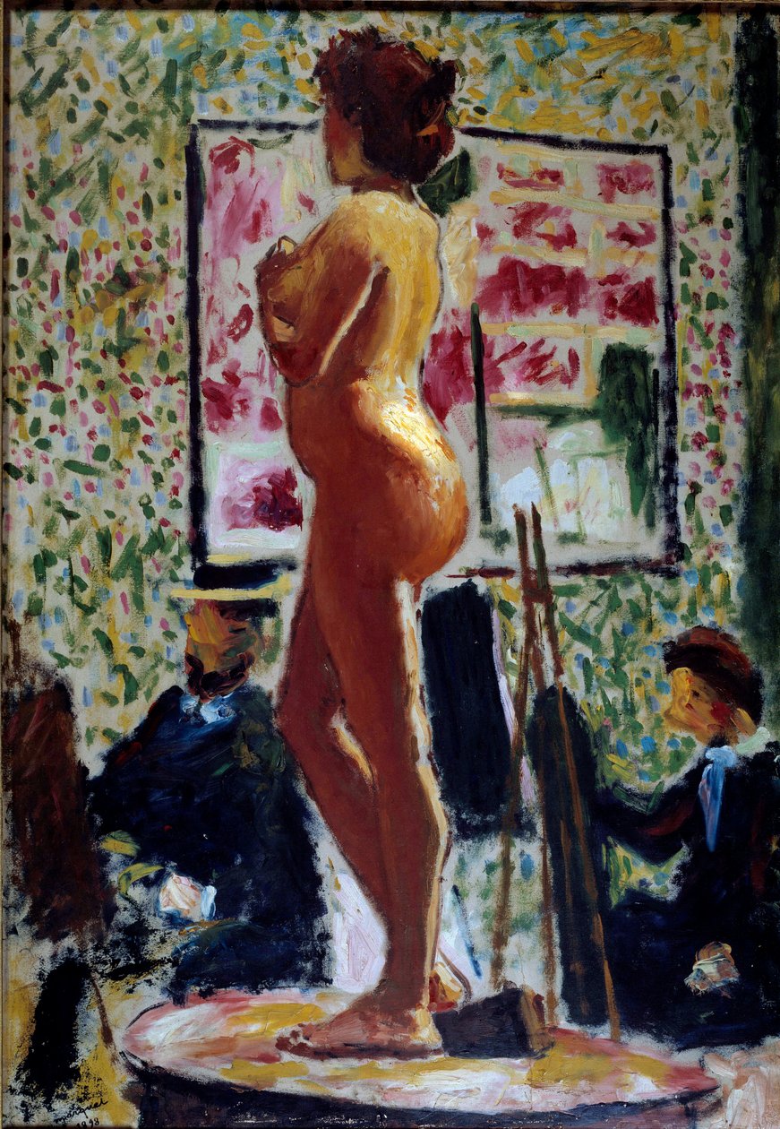 Çıplak geyik yavrusu dedi by Albert Marquet