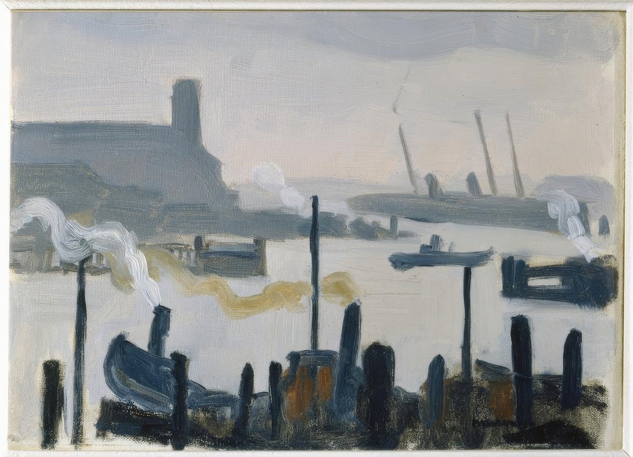 Hamburg Limanı by Albert Marquet