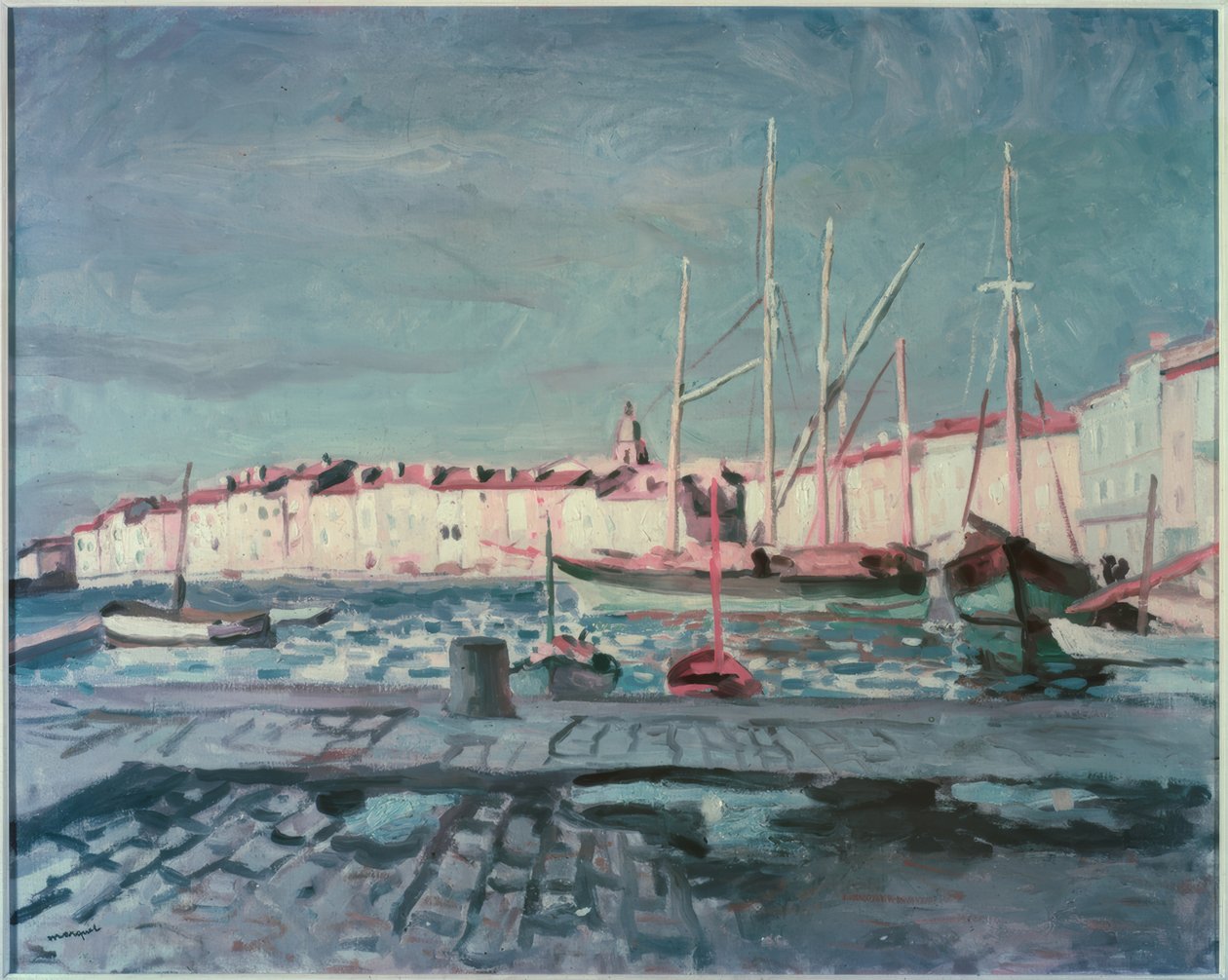 St-Tropez Limanı by Albert Marquet