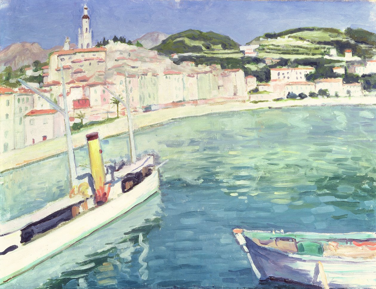 Menton Limanı by Albert Marquet