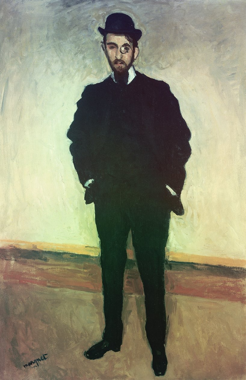 Andre Rouveyre'nin Portresi by Albert Marquet