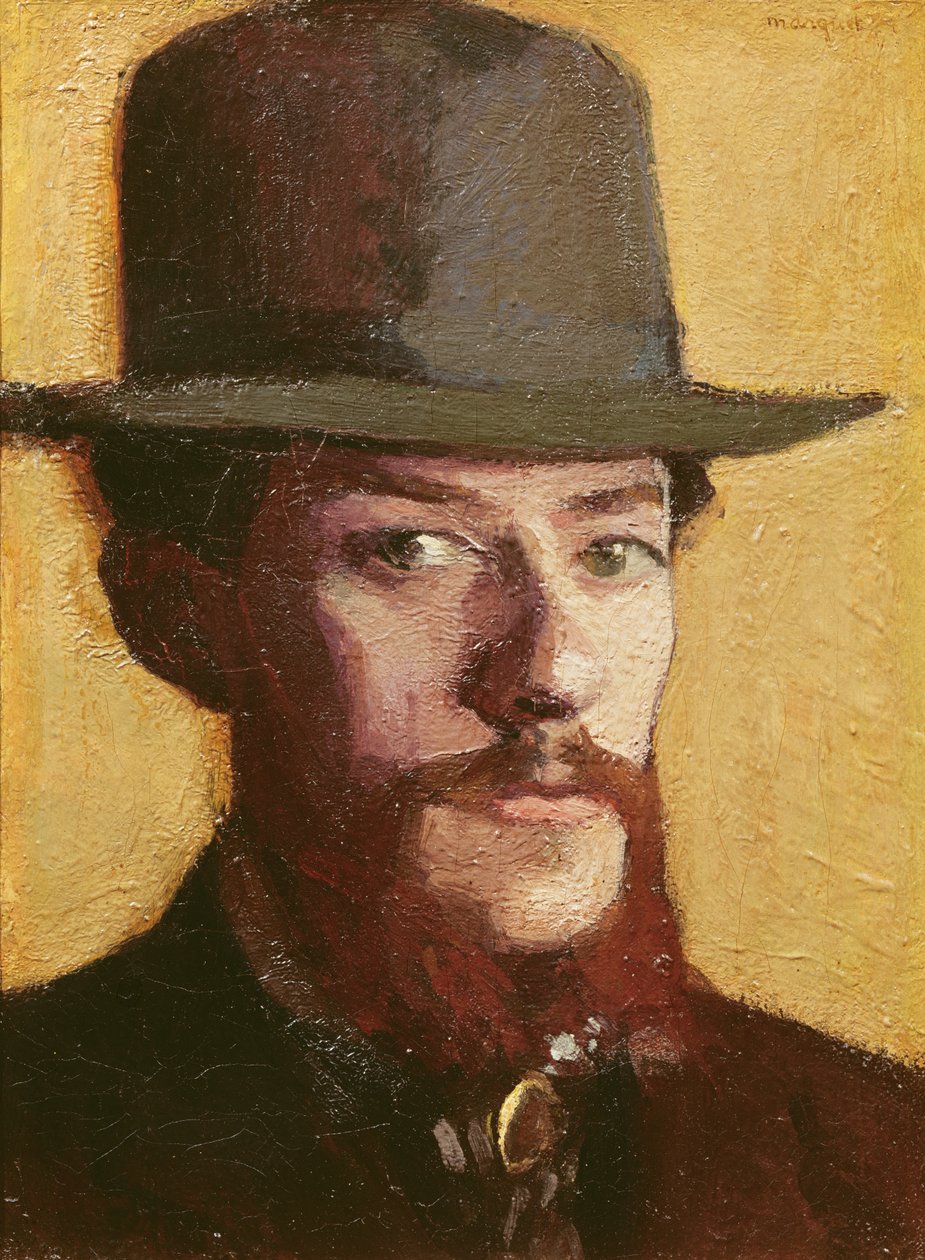 Mösyö Mouliet'nin Şapkalı Portresi, 1899 dolayları (tuval üzerine yağlı boya) by Albert Marquet