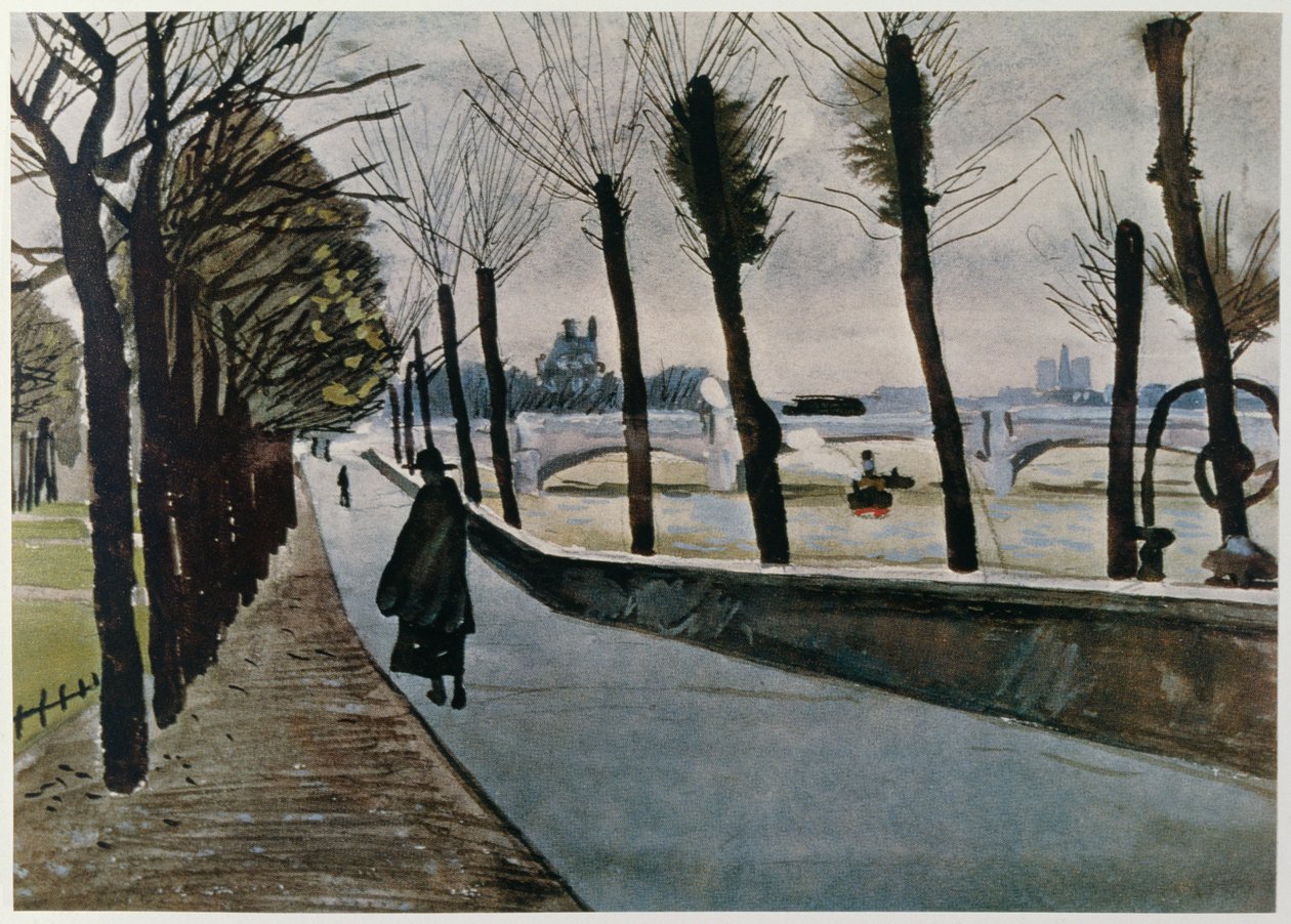 Quai du Louvre, Paris by Albert Marquet
