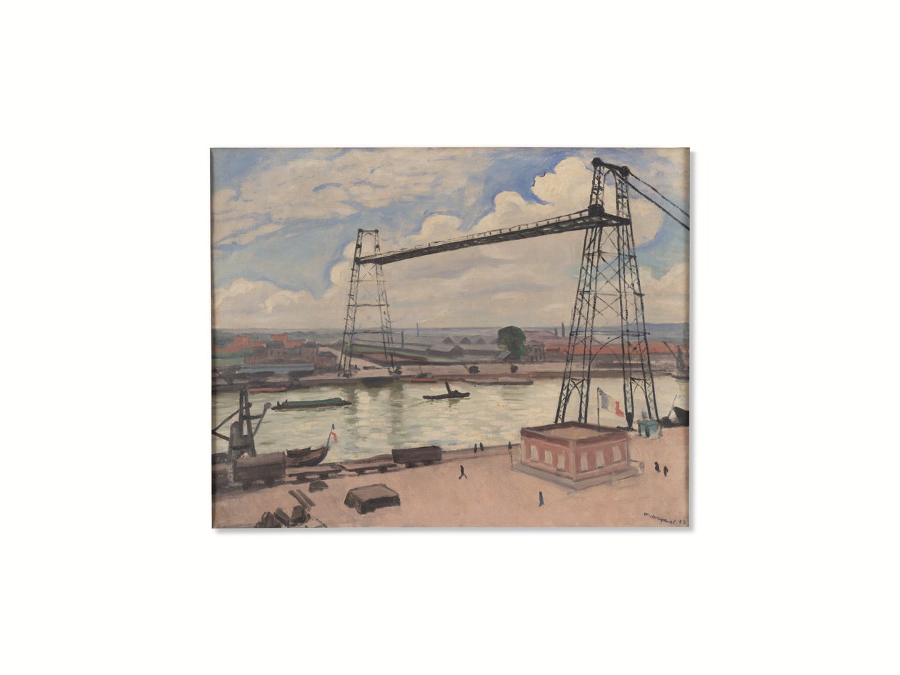 Rouen, taşıyıcı köprü by Albert Marquet