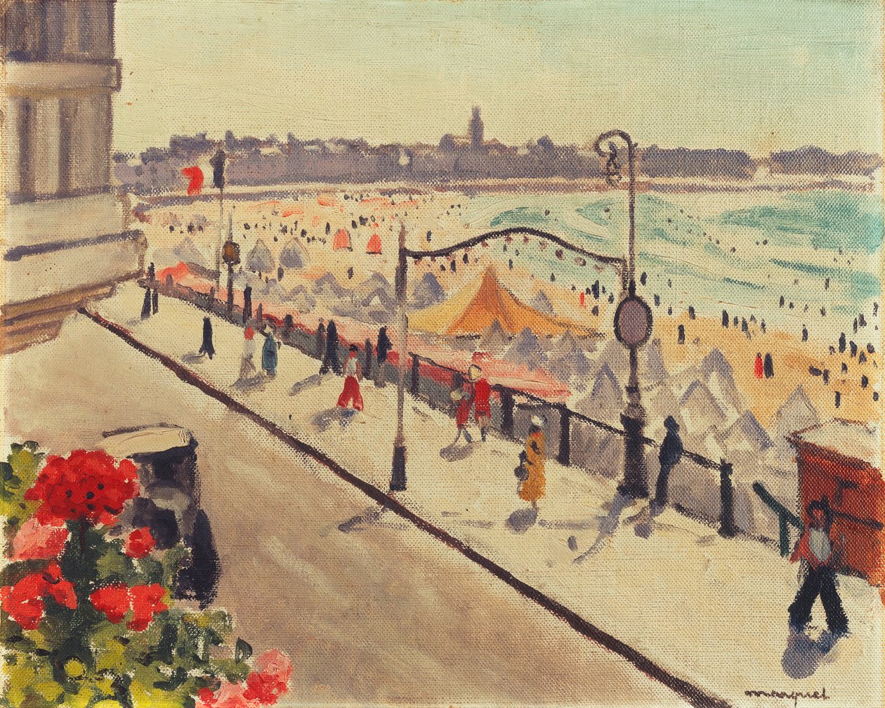 Sahil, Olonne Kumları; Sahil, Les Sables d'Olonne by Albert Marquet