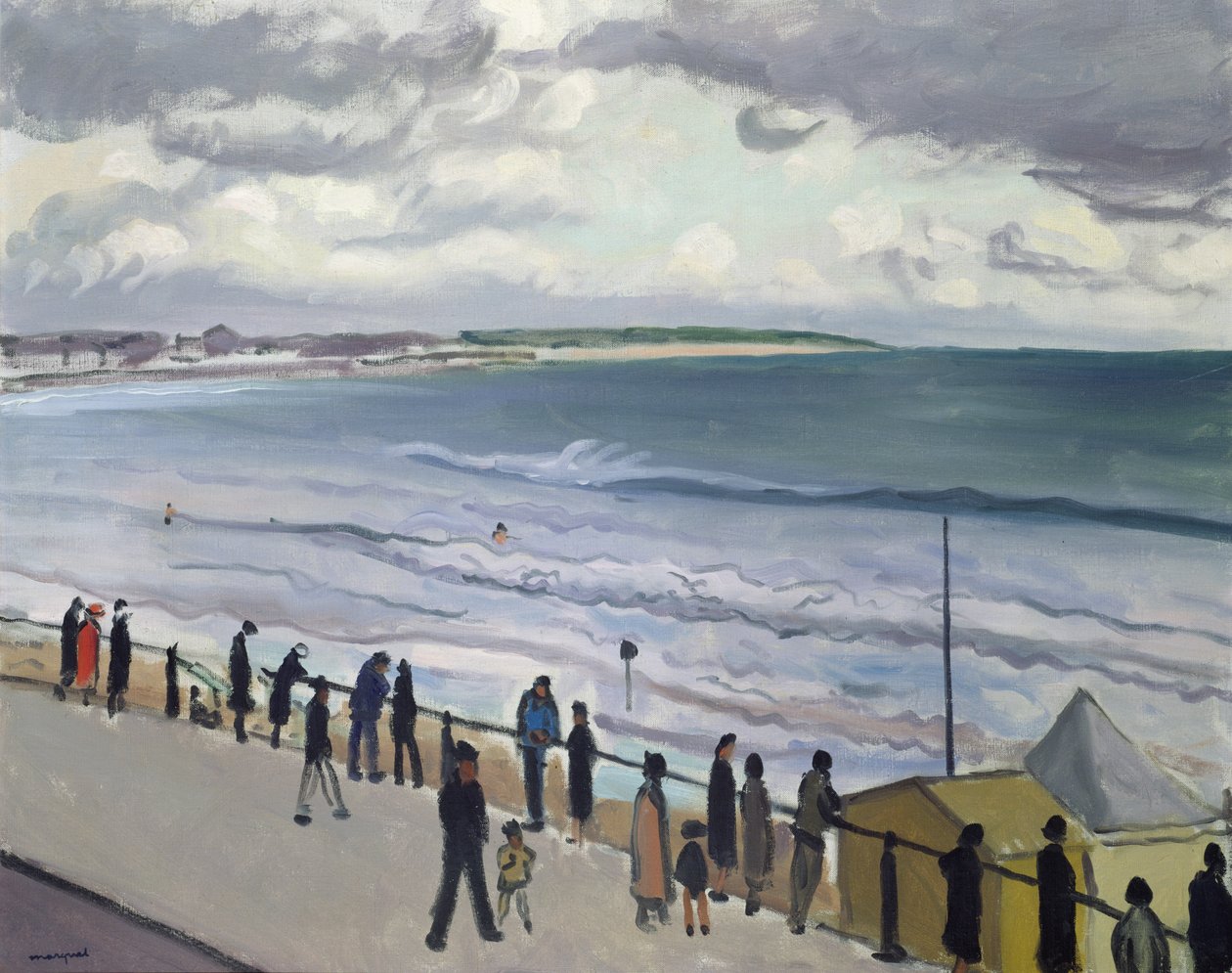 Yaz (tuval üzerine yağlıboya) by Albert Marquet