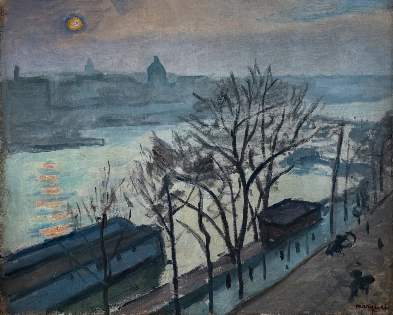 Ağaçların Arasından Görülen Güneş by Albert Marquet