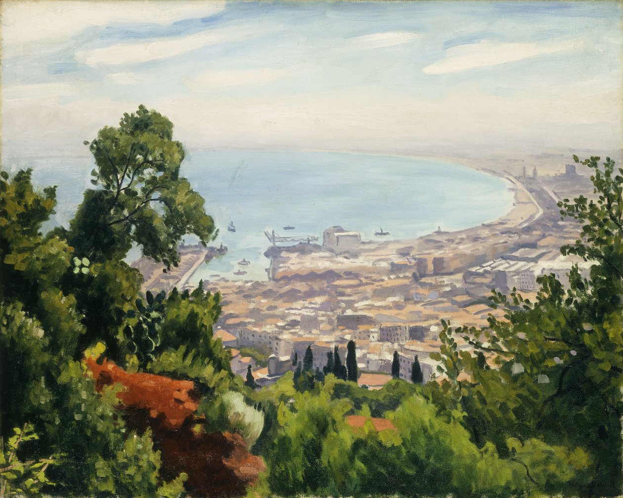 Cezayir Körfezi; La Baie d'Alger by Albert Marquet