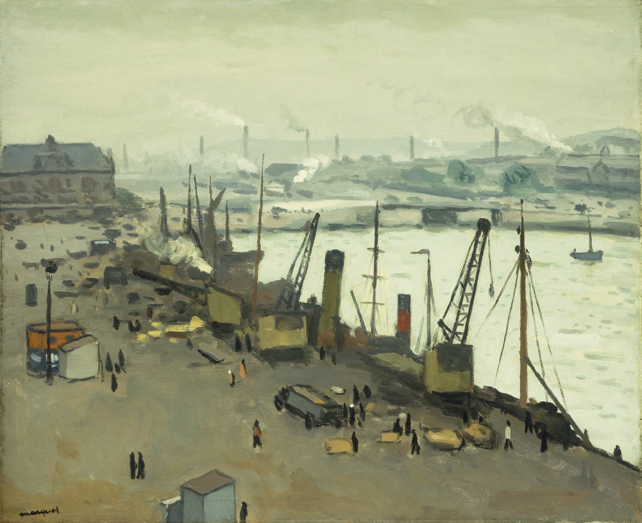Boulogne Limanı; Boulogne sur Mer Limanı by Albert Marquet