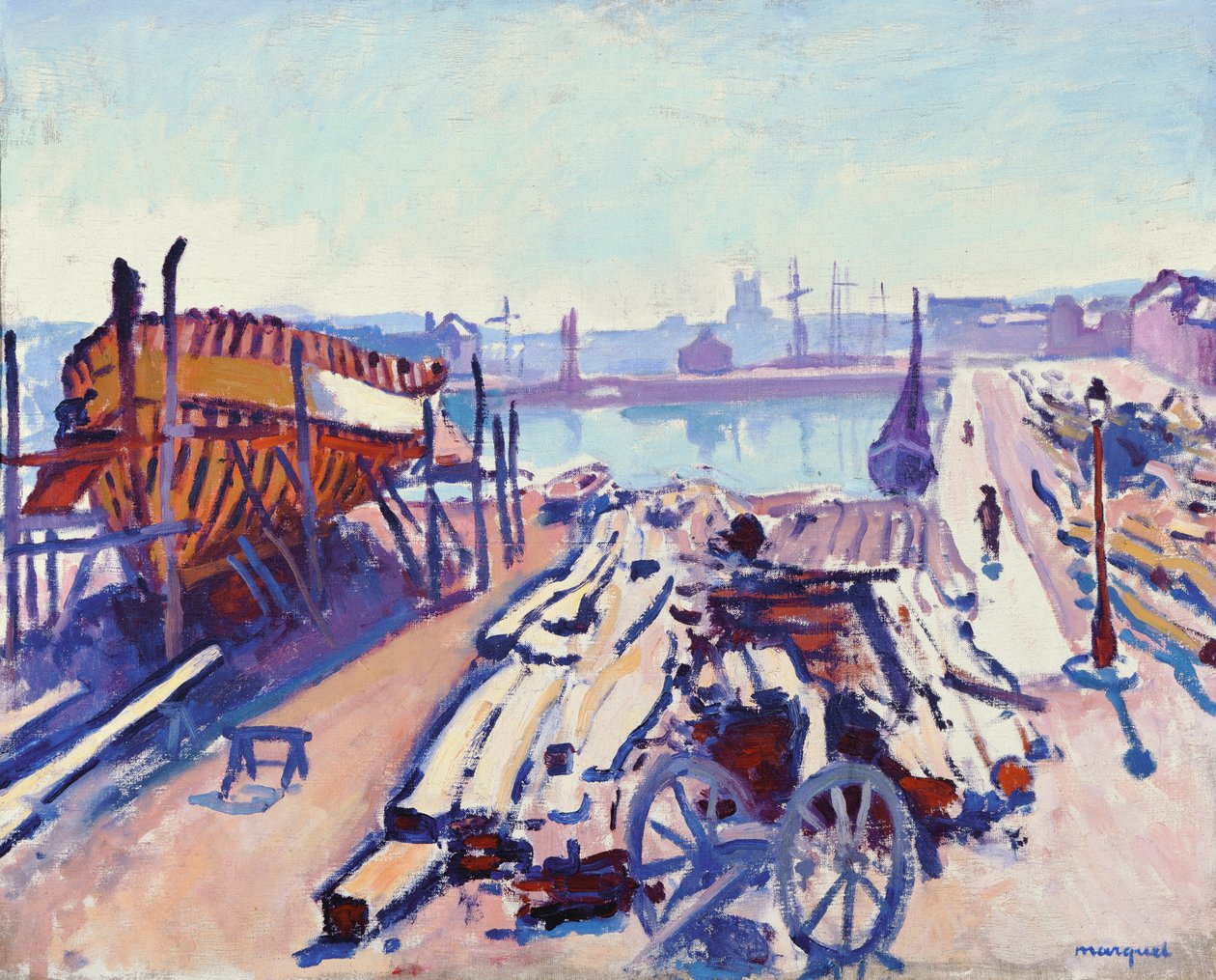Fecamp Limanı by Albert Marquet