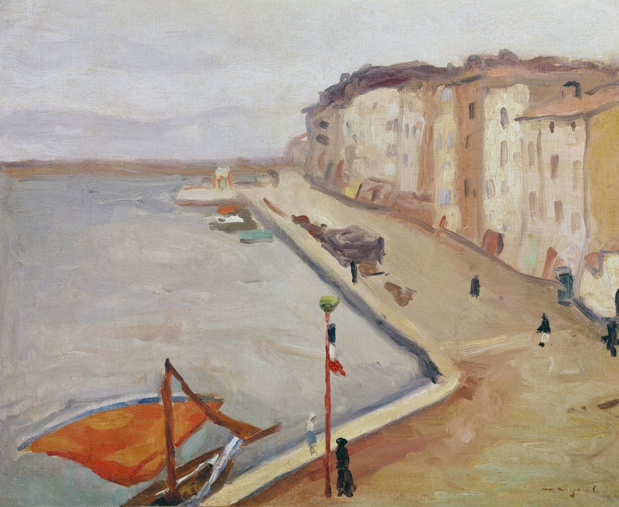 Saint-Tropez Limanı by Albert Marquet