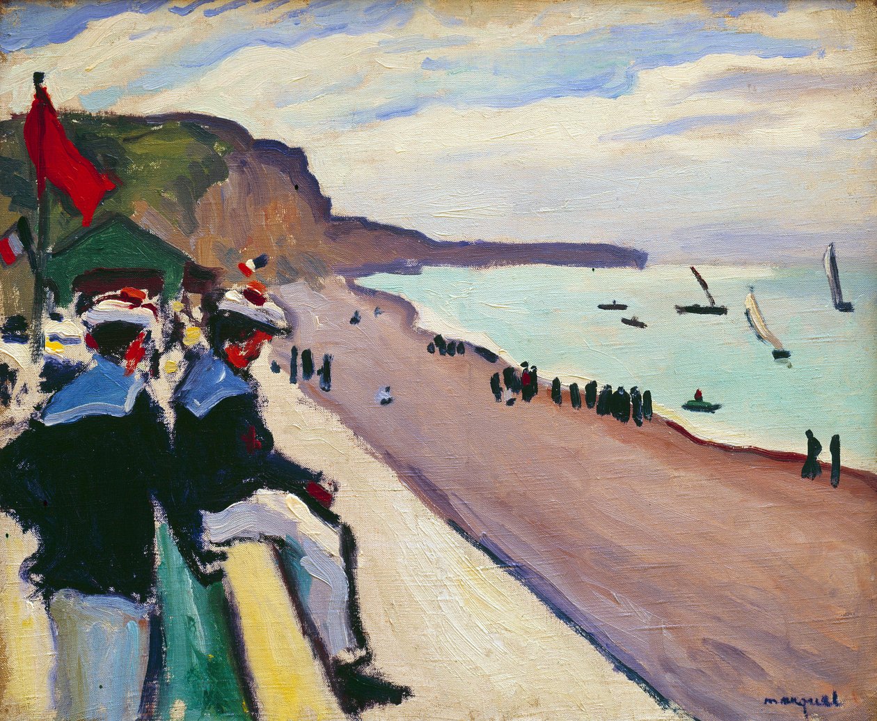 Fecamp sahili by Albert Marquet
