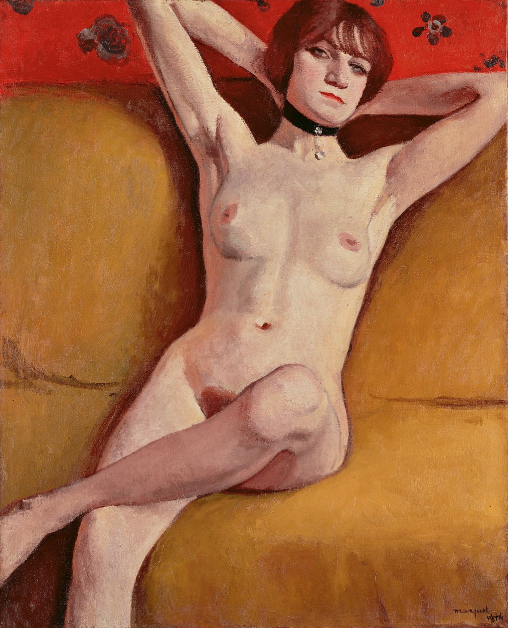 Divandaki Kadın by Albert Marquet