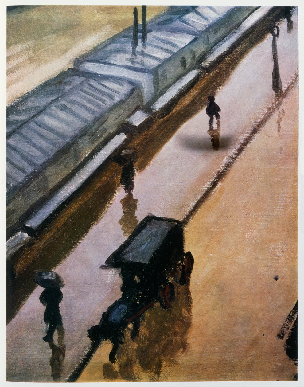 Notre Dame'da yağmurlu bir gün, Paris c.1905 (tuval üzerine yağlı boya) by Albert Marquet