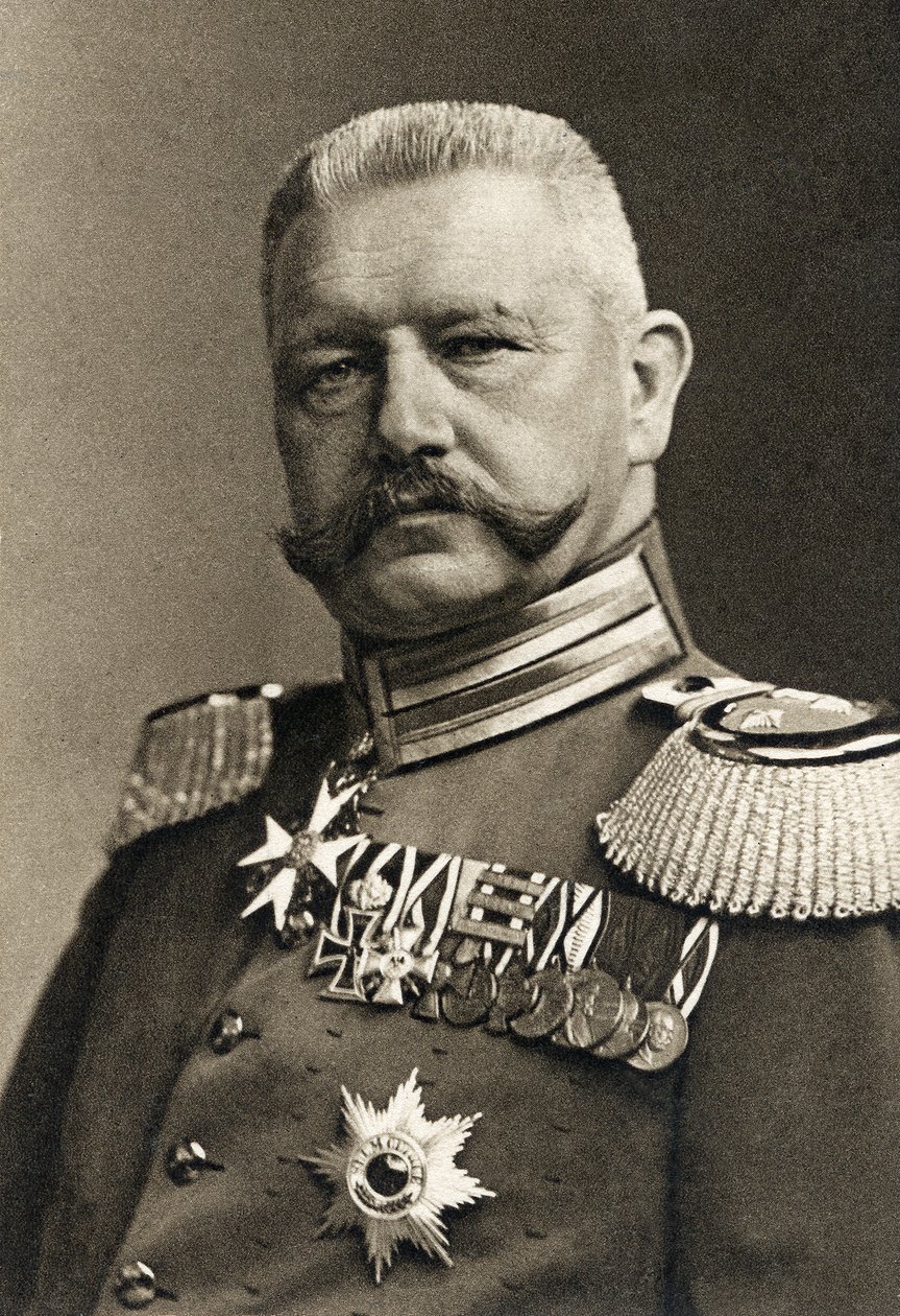 General Mareşal von Hindenburg, 1923 by Albert Meyer