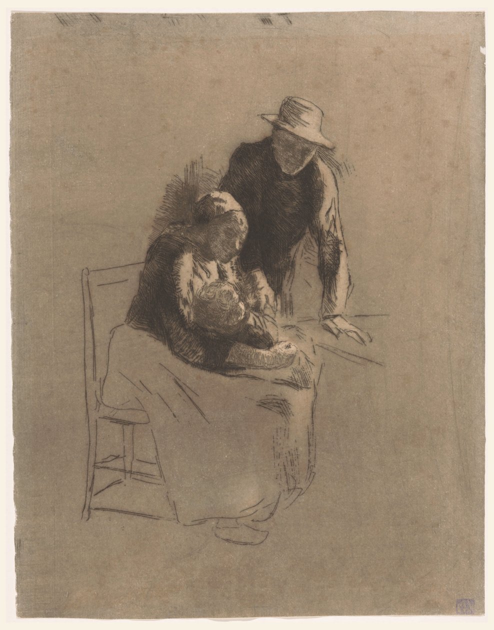 Çiftlik ailesi by Albert  Neuhuys