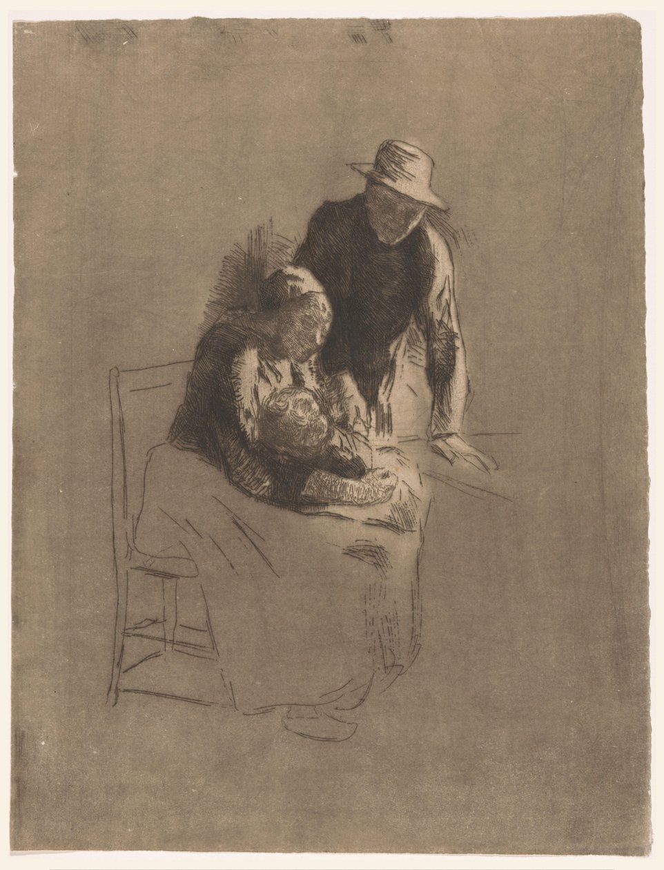 Çiftlik ailesi by Albert  Neuhuys
