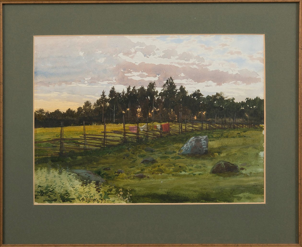 Yaz akşamı, 1893 by Albert Nikolaevich Benois