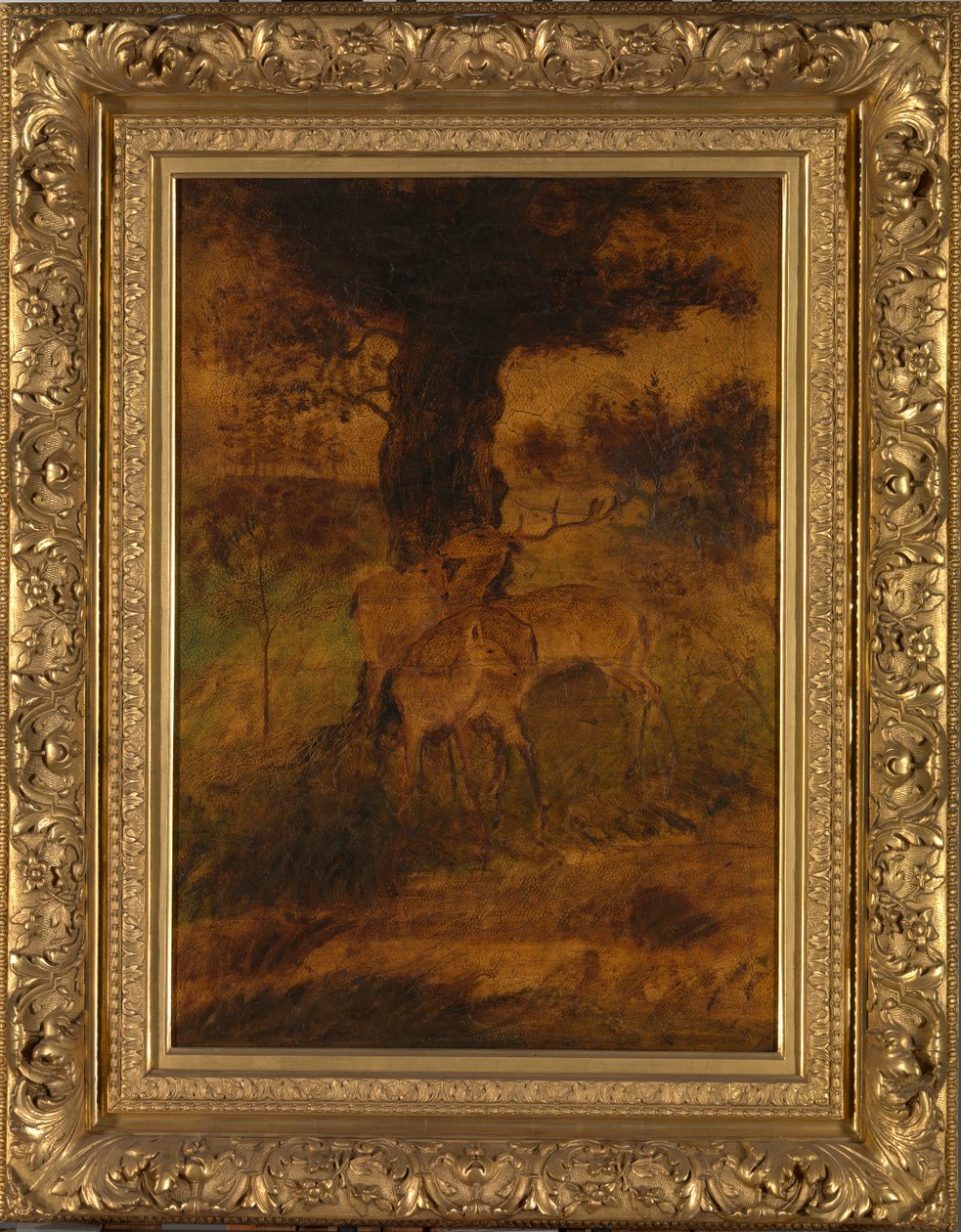 Bir Geyik ve İki Do, ca. 1870