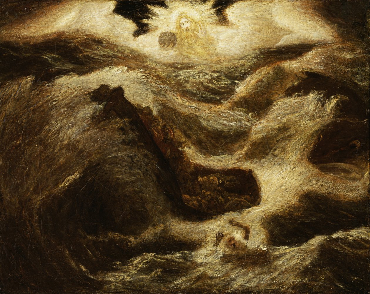 Yunus, neden? 1885-1895. by Albert Pinkham Ryder
