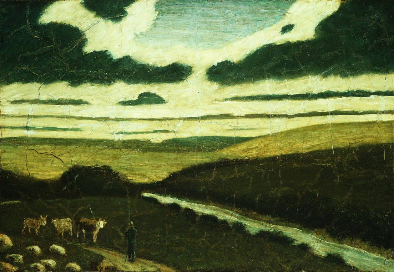 Manzara, 1897-98. by Albert Pinkham Ryder