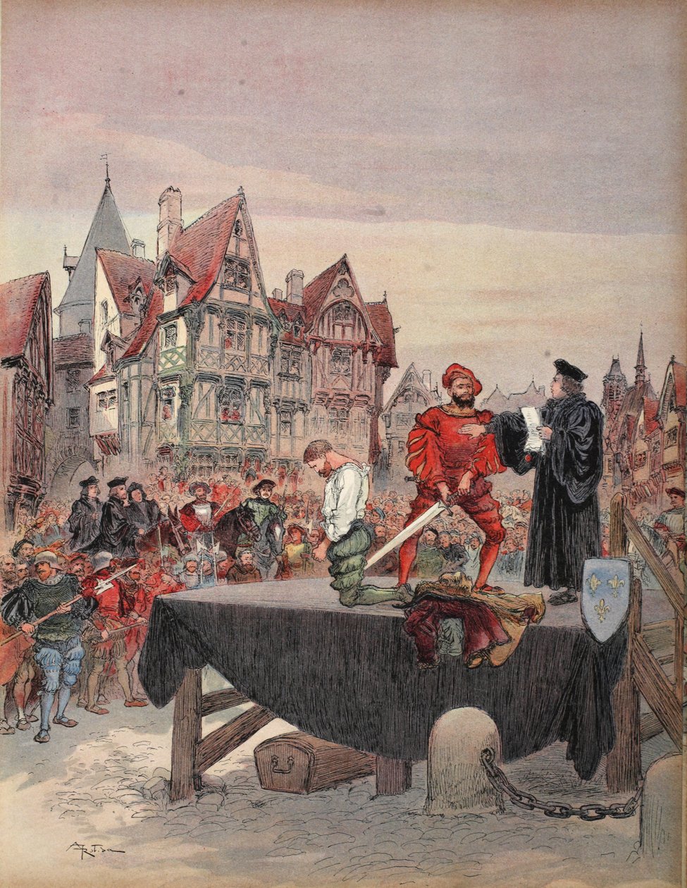 Saint Vallier, iskele üzerinde affedildi, 