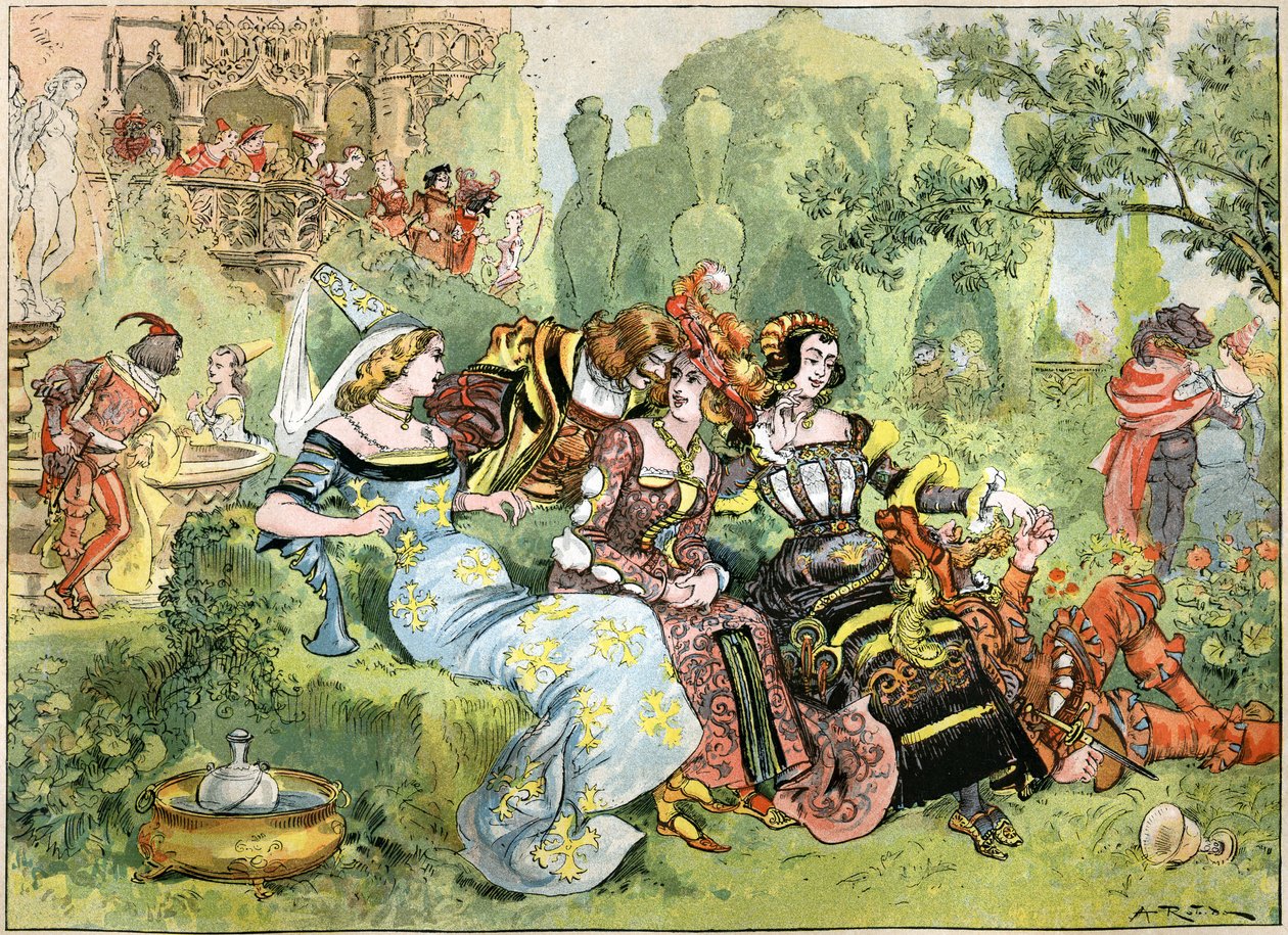“Gargantua” sahnesi, Francois Rabelais